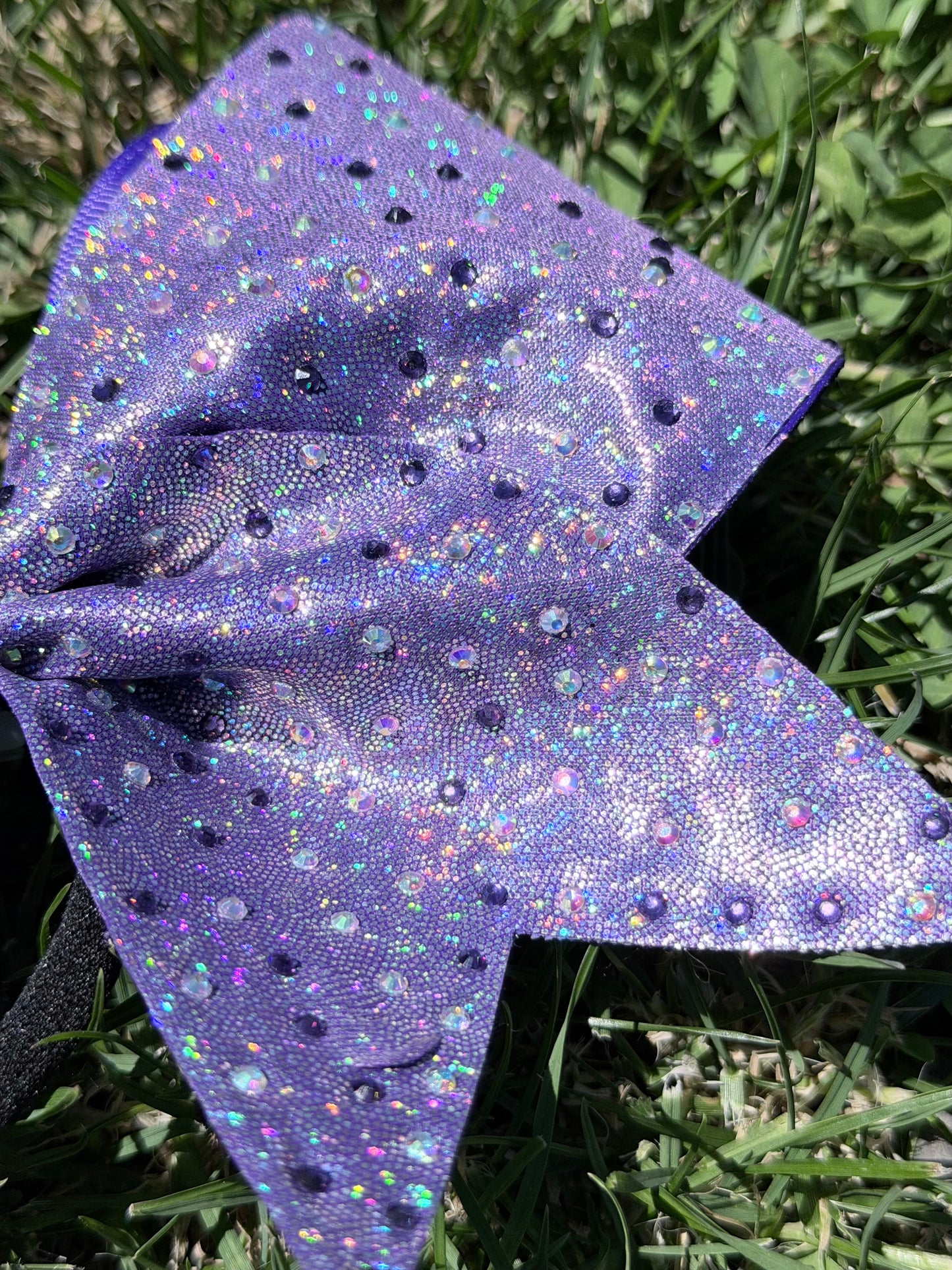 Pop Star Rhinestone Cheer Bow ✨⭐🎤