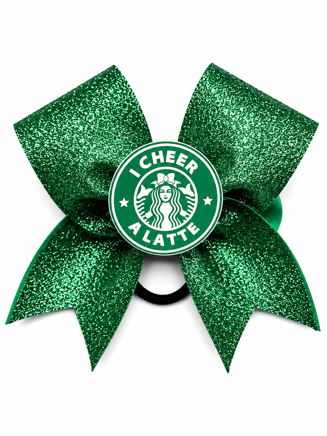 💚 I Cheer A Latte Cheer Bow 💚
